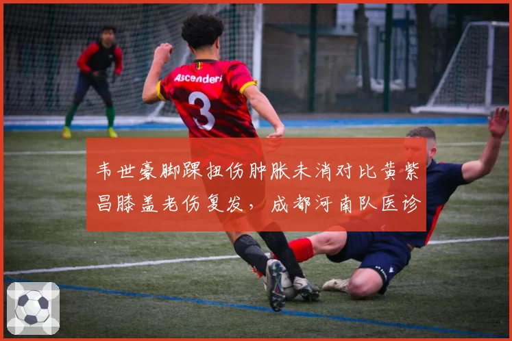 韦世豪脚踝扭伤肿胀未消对比黄紫昌膝盖老伤复发，成都河南队医诊断能力遭质疑